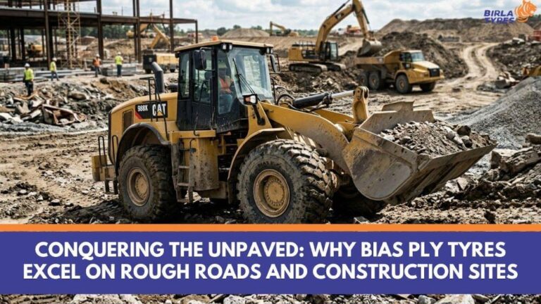 Conquering the Unpaved: Why Bias Ply Tyres Excel on Rough Roads and Construction Sites